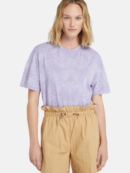 Marškinėliai Timberland violetinė