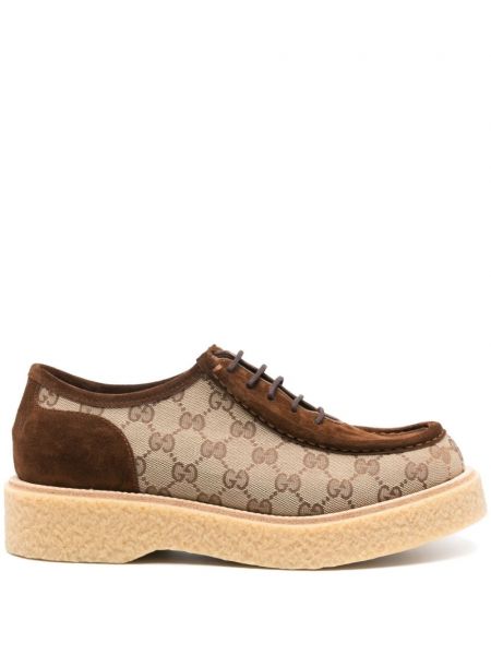 Snørebånd sneakers Gucci brun