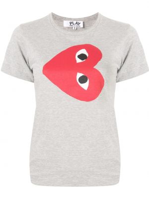 T-shirt Comme Des Garçons Play grå