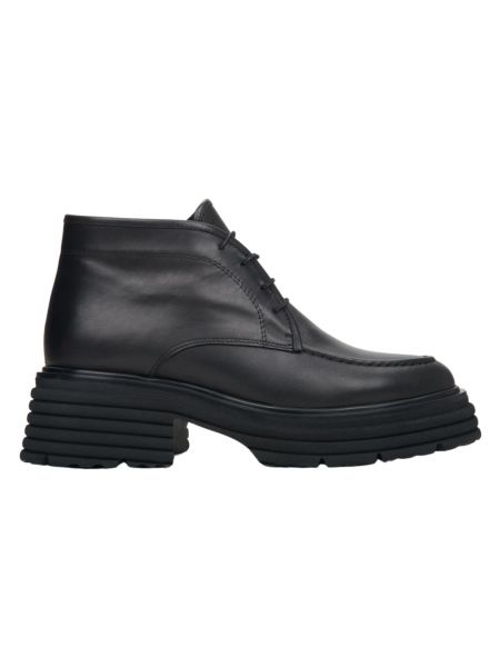 Leder ankle boots Estro schwarz
