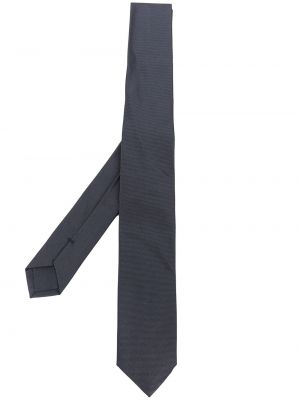 Копринена вратовръзка на райета Jil Sander сиво