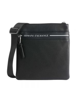 Torba na ramię Armani Exchange czarna