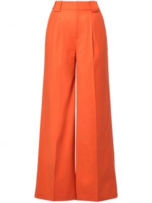 Oranžové kalhoty relaxed fit Equipment