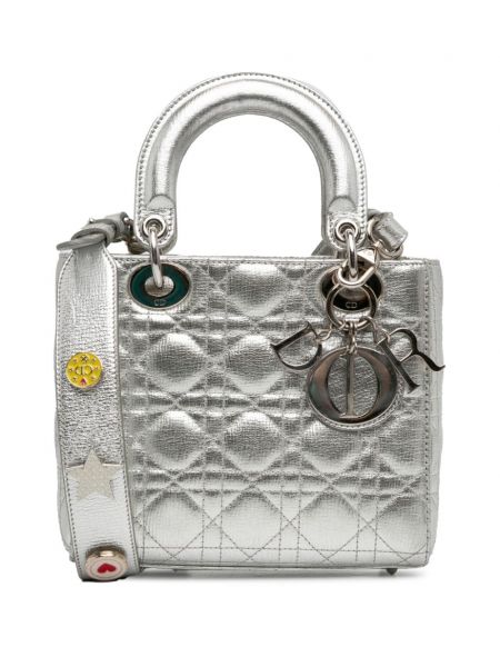 Tasche Christian Dior Pre-owned silber