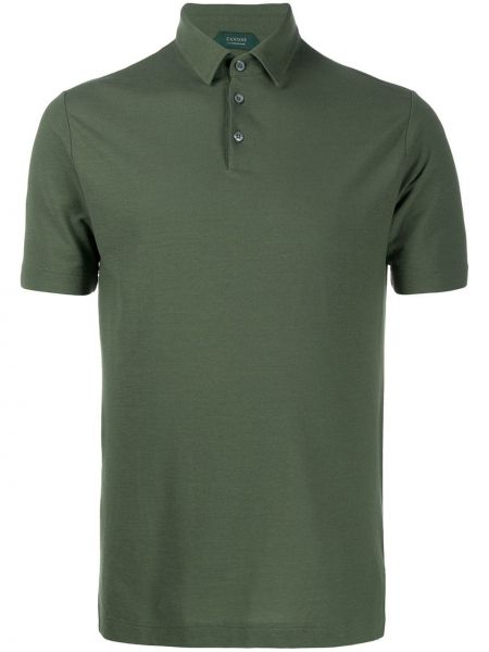 Polo manga corta Zanone verde