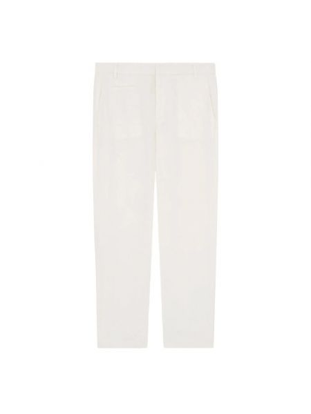 Białe spodnie slim fit Dondup