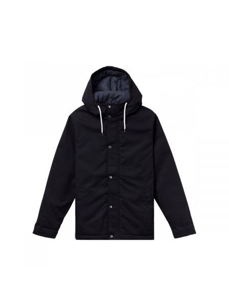Kabát s kapucí Revolution černý