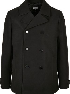 Palton Urban Classics Plus Size negru