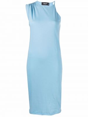 Asymmetrisk dress Dsquared2 blå