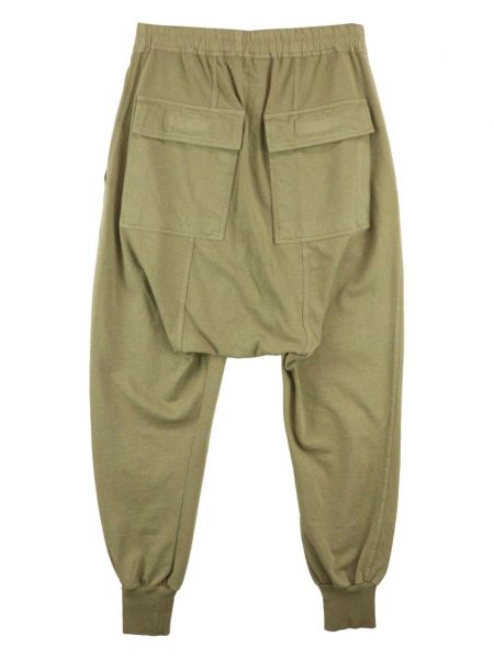 Pantalon en coton Rick Owens Drkshdw vert