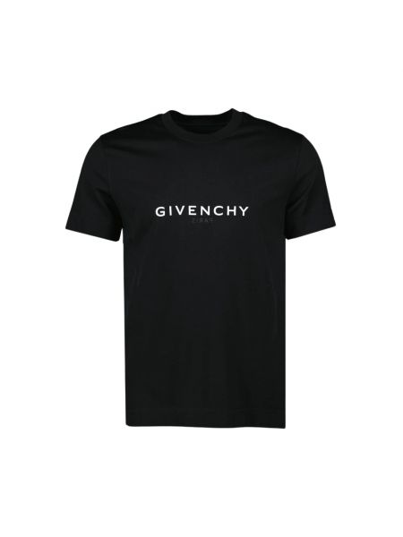 Camicia di cotone in jersey Givenchy nero