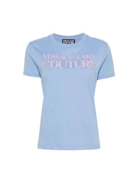 Poloshirt Versace Jeans Couture blau
