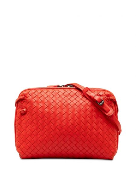 Чанта през рамо Bottega Veneta Pre-owned червено