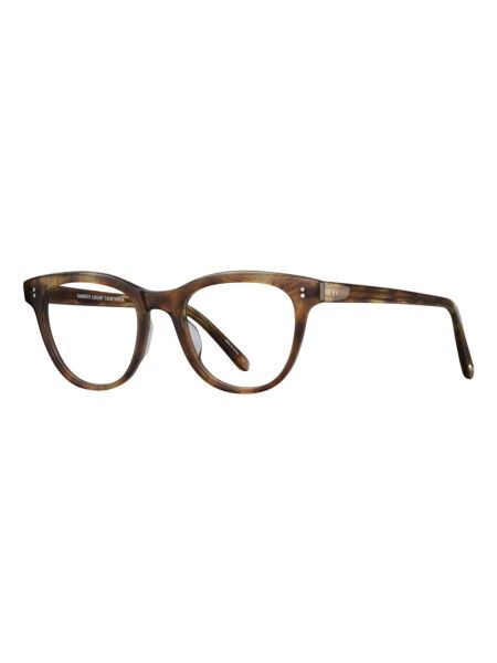 Okulary w piórka Garrett Leight brązowe