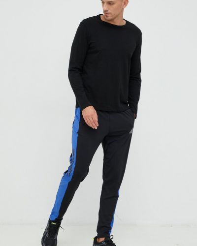 Панталон с принт Adidas Performance черно