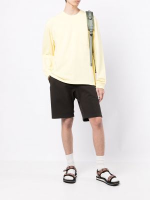 Sweatshirt aus baumwoll mit taschen Suicoke gelb