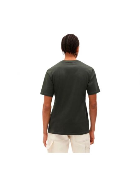 Einfarbige hemd mit rundem ausschnitt Dickies grün