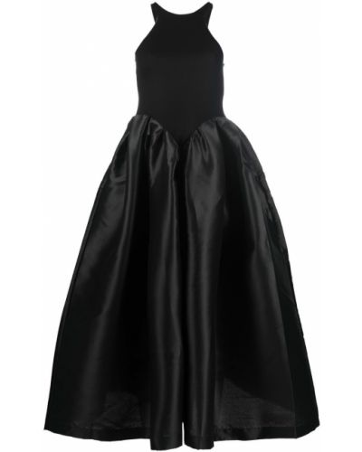 Αμάνικη μίντι φόρεμα Marques'almeida μαύρο