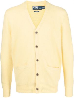 Kardigan Polo Ralph Lauren, žlutá
