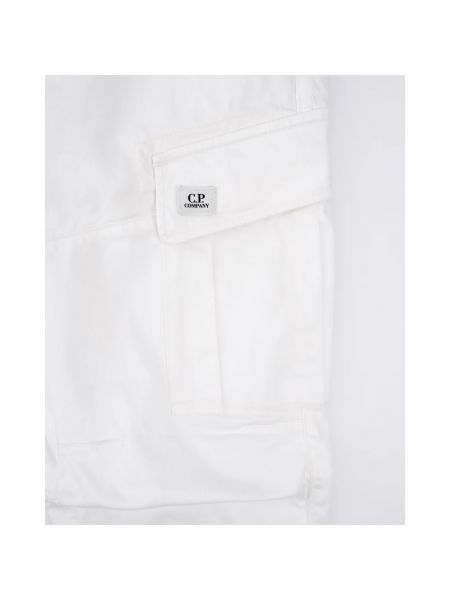 Pantalones cargo C.p. Company blanco