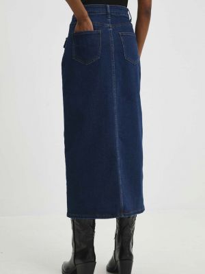 Džínová sukně Answear Lab modré