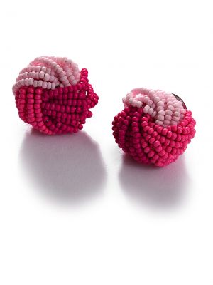 Σκουλαρίκια Sohi ροζ