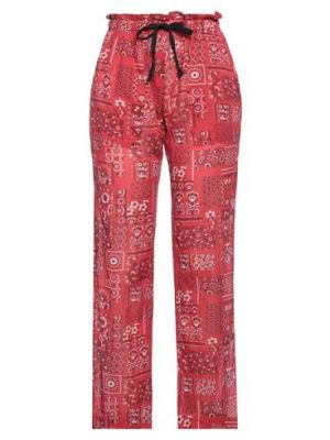 Pantaloni di cotone Overlover rosso
