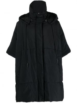 Kabát s kapucňou Erika Cavallini čierna