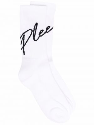 Calcetines con estampado Philipp Plein blanco