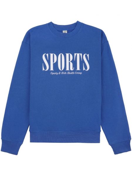 Sportlich sweatshirt aus baumwoll Sporty & Rich