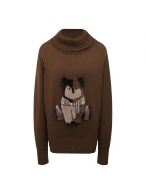 Шерстяной свитер Color Temperature - Коричневый