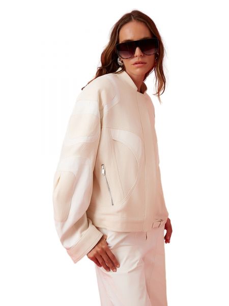 Giacca bomber Nocturne bianco