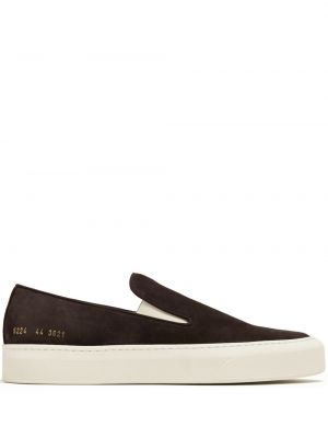 Sneakers σουέντ slip-on Common Projects καφέ