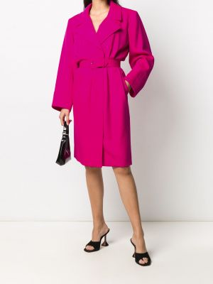 Sukienka Yves Saint Laurent Pre-owned różowa