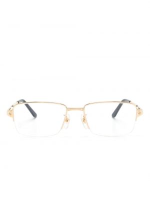 Okulary korekcyjne Cartier Eyewear złote