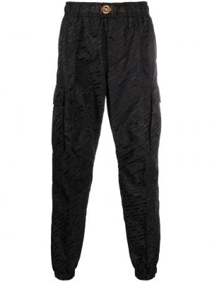 Pantaloni in tessuto jacquard Versace