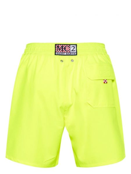 Shorts mit stickerei Mc2 Saint Barth gelb