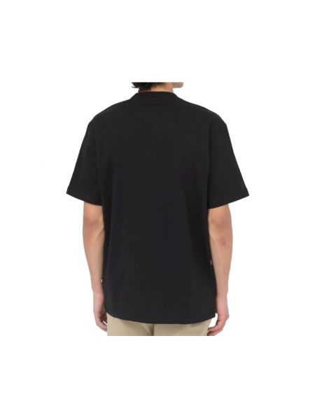 Camiseta de algodón manga corta Dickies negro