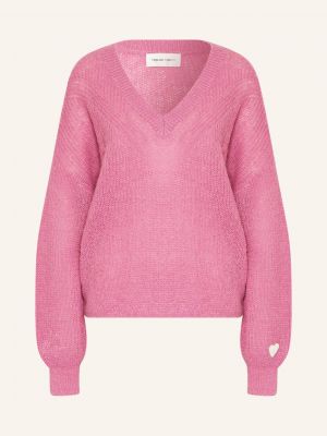 Sweter z alpaki Fabienne Chapot różowy