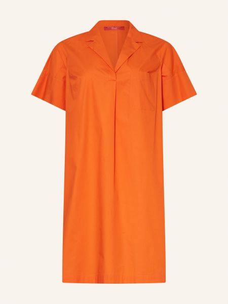 Sportovní košilové šaty Marina Rinaldi Sport oranžové
