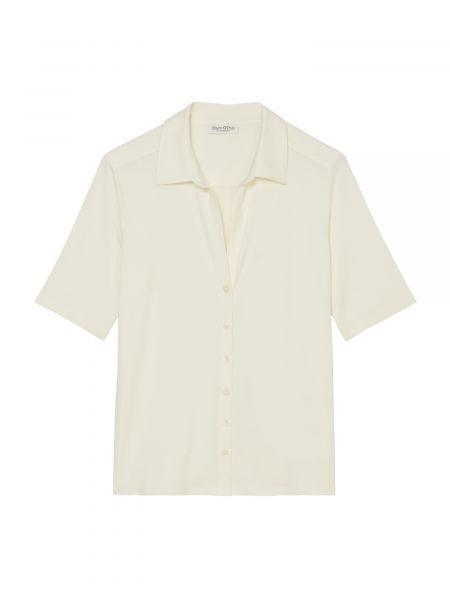 Памучна блуза Marc O'polo бяло
