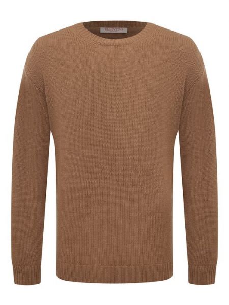 Кашемировый свитер Valentino коричневый