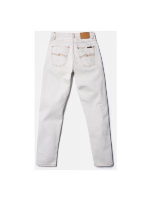 Vaqueros Nudie Jeans blanco