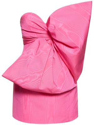 Mini šaty Oscar De La Renta ružová