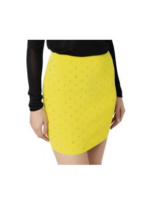 Mini falda Elisabetta Franchi amarillo
