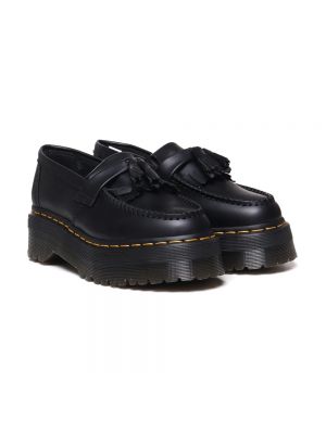Loafers de algodón Dr. Martens negro
