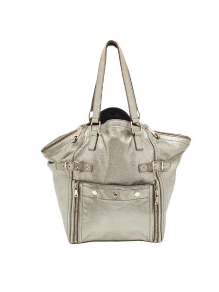 Leder shopper handtasche Yves Saint Laurent Vintage