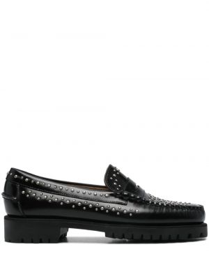 Pantofi loafer cu nasturi Sebago negru