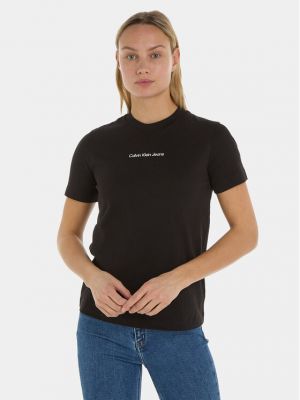T-shirt Calvin Klein Jeans nero