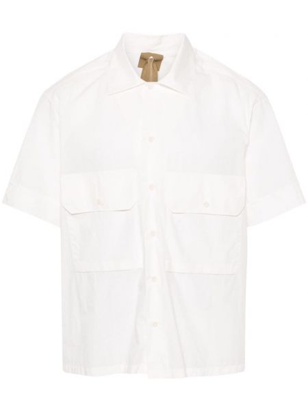 Košile s knoflíky Ten C bílá